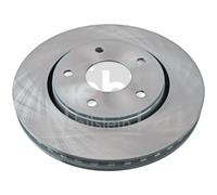 2 X FEBI BILSTEIN BRAKE DISC FRONT CHRYSLER DODGE FIAT FREEMONT GRAND VOYAGER JO