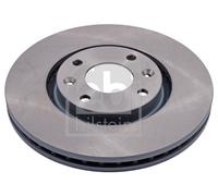 2 X FEBI BILSTEIN BRAKE DISC FRONT CITROËN DS OPEL PEUGEOT VAUXHALL 1007 2008 20
