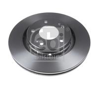 2 X FEBI BILSTEIN BRAKE DISC FRONT CITROËN MITSUBISHI PEUGEOT 4007 C-CROSSER C-C