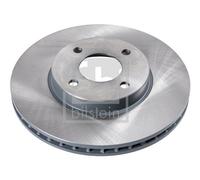 2 X FEBI BILSTEIN BRAKE DISC FRONT DATSUN NISSAN RENAULT ALMERA GO MICRA NOTE PU
