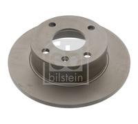 Ferdinand Bilstein Brake Discs 03169 Solid Front 239.5mm Pair fits Ford Orion/Escort 1.1/1.3/1.6D