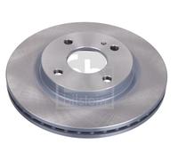 2x Brake Discs Pair Vented fits FORD FIESTA Mk6 TDCi 1.6D Front 2008 on 258mm