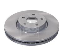 2 X FEBI BILSTEIN BRAKE DISC FRONT FORD MONDEO