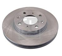 2x Brake Discs Pair Vented fits HONDA CIVIC 1.6 Front 91 to 01 240mm Set Febi