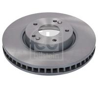 2 X FEBI BILSTEIN BRAKE DISC FRONT HYUNDAI KIA CARENS CEE'D CRETA GRANDEUR I30 I