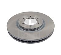2 X FEBI BILSTEIN BRAKE DISC FRONT HYUNDAI TERRACAN