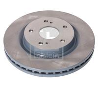 2 X FEBI BILSTEIN BRAKE DISC FRONT LEFT FRONT RIGHT SUZUKI SWIFT