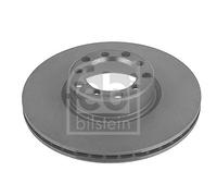 2x Brake Discs Pair Vented fits MERCEDES 500 C126 5.0 Front 1985 M117.965 286mm