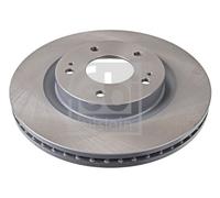 2 X FEBI BILSTEIN BRAKE DISC FRONT MITSUBISHI GRANDIS