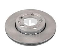 2x Brake Discs Pair Vented fits VW POLO 9N 1.2 Front 02 to 07 238.7mm Set Febi