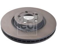 2 X FEBI BILSTEIN BRAKE DISC FRONT TOYOTA AVENSIS