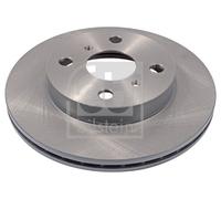 2 X FEBI BILSTEIN BRAKE DISC FRONT TOYOTA ECHO PLATZ VIOS / SOLUNA VIOS YARIS