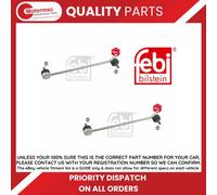 2 X FEBI Front Drop Link Anti Roll Bar fits Volvo V70 XC60 XC70 for oe 30648461