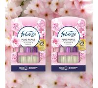 2 x Febreze 3Volution Plug-In Refills - Blossom & Breeze - 20ml (Total 40ml)