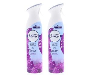 2 x Febreze Air Freshener Lenor Amethyst Blossom Dream 300 ml Removes Odours