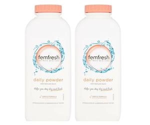 2 x Femfresh Daily Body Powder For Intimate Hygiene 200g