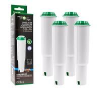 FilterLogic CFL-801B | Pack of 4 - Water Filter Cartridge Compatible with JURA White no 60209/68739 / 62911 Filters for Fully Automatic Coffee Machines - Espresso Machine