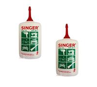 2 x Fine Clear Sewing Machine Overlocker Oil Bottles 125ml
