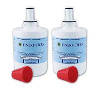 2 x Finerfilters Compatible Samsung Aqua Pure Plus Fridge Water Filter DA29-00003 Fits B F Or G Version