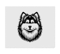 2 x 'Finnish Lapphund' Microfibre Lens/Glasses Cleaning Cloths (LC00028757)