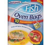 2 x Fish Oven Bags - 10 Disposable Bags - No Mess Easy Seal