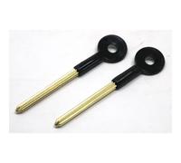 2 x fiXte Universal Extra Long Brass Bolt Key Secu