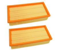 2 x flat fold filter lamella filter s 6.904-283.0 for Kärcher NT 65/2 NT 72/2 IVC 60/24-2 Ap IVC 60/30 Ap IVC 60/30 Ap M Z22 NT 65/2 Ap NT 65/2 Ap Me