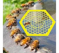 2 x Floating Islands for Bees, Bees Water Feeder, Drinker, Water Point Bee-Floating Island, Butterfly Bee Food, Bee Bath, Garden Decoration, Floating Pollinator Island (D)