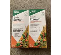 2 x Floradix Epresat Liquid Multivitamin Formula 250ml BBE 07 / 2026 FREEPOST