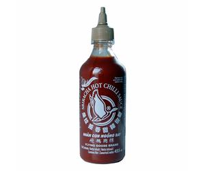 2 x Flying Goose Sriracha Hot Chilli Sauce With Extra Garlic - 455ml