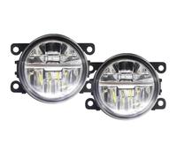 2 X Fog Light Assembly 30W 6000LM Car Driving Lamp H11 For Cayenne 92A 958 2010 2011 2012 2013 2014 2015 Anti Glare(Lemon Yellow)