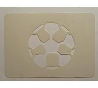 2 x football face painting stencils reusable many times sport Chelsea Arsenal Man U World Cup England