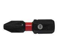 2 X Forgefix Ffbpz225C Forgefast Pozidriv Compatible Impact Bit Pz2 X 25mm