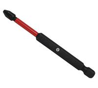 2 X Forgefix Forgefast Pozidriv Compatible Impact Bit Pz2 X 89mm Forffpz289