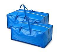 2 x FRAKTA Trunk for Trolley, Blue, Length: 73 cm Depth: 35 cm Height: 30 cm Max. load: 25 kg Volume: 76 l, Can be carried in your hand, on your back .