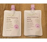 2 x Frank Body Niacinamide Body Scrub 100g Exfoliator FREEPOST