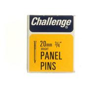 2 X Frank Shaw Challenge Bright Panel Pins 20mm 50G Bright Steel 3/4 Inch Pins