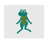 2 x 'Frog In His Waistcoat ' Microfibre Lens/Glasses Cleaning Cloths (LC00030494)