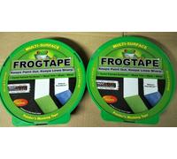 2 X Frog Tape Green Multi Surface Painters Masking Tape 24mm x 41.1m