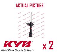 2 x FRONT AXLE SHOCK ABSORBERS PAIR STRUTS SHOCKERS KYB OE QUALITY 334483