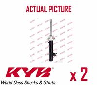 2 x FRONT AXLE SHOCK ABSORBERS PAIR STRUTS SHOCKERS KYB OE QUALITY 334698
