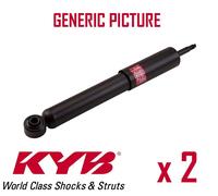 2 x FRONT AXLE SHOCK ABSORBERS PAIR STRUTS SHOCKERS KYB OE QUALITY 335840