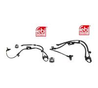 2 x Front L+R ABS Wheel Speed Sensor Fits Kia Sportage II 2004-2010 Febi 106459