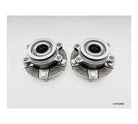 2 x Front Wheel Bearing & Hub Assembly for NISSAN QASHQAI +2 2007+ KLP/NS/008A