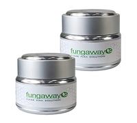 2 x Fungaway Clear Nail Solution Cream - 30ml / 1oz - Fast Acting Nail Fungus Removal with Natural Ingredients