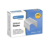 2 X Galvanised Staples 26/6 mm - Box of 5,000