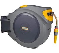 2 x Garden Hose Reel 40 m Green/Grey, Auto Reel 40 2595R0000, 1 Supplied
