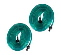 2 x garden hose sprinkler irrigation hose 8.2 metres