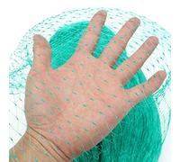 2 x GARDEN PEA NETTING 4M x 10M EACH - FOR FRUIT, VEGETABLES, PLANTS, POTS SEEDS, ANTI BIRD PROTECTION - FINE MESH NETS FOR GARDEN/OUTDOOR/FISH POND