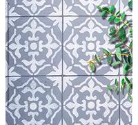 2 x Garden Stencil for Paving Slabs Patio 45x45 cm - 1x Large Pattern Gibraltar